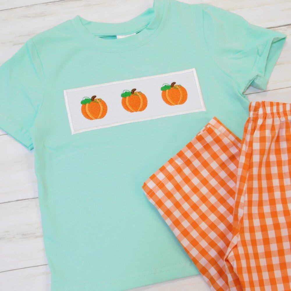 Hello Pumpkin Outfit Set - Picture 2 of 3